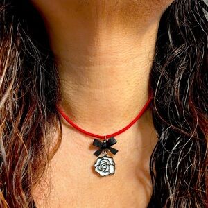 Rosewater Charm Pendant Necklace